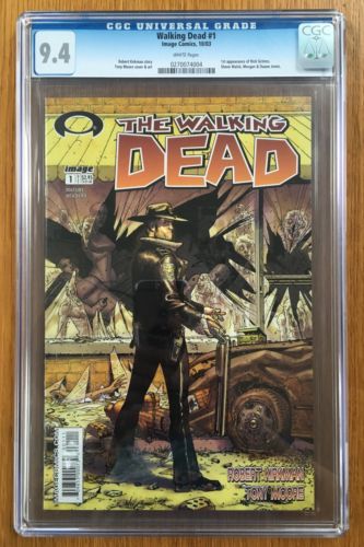 The Walking Dead 1 CGC 94 NM White Pages 1st Print 2003 Modern Monster Key