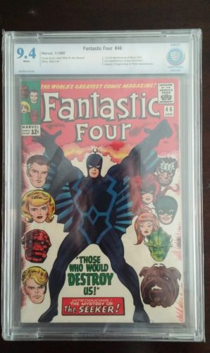 Fantastic Four 46 CBCS 94 WHITE pages not CGC