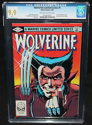 Wolverine Limited Series 1  Frank Miller Japan Story CGC Grade 99 MINT  1982