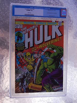 MARVEL THE INCREDIBLE HULK 181 CGC 90 VFNM WHITE PAGES 1174