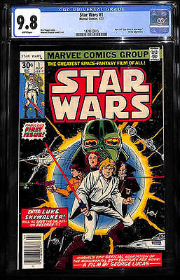 Star Wars 1 1977  CGC 98 NMMT  part 1 movie adaptation 