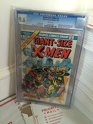 GiantSize XMen 1 July 1975 Marvel CGC 96 WHITE PAGES Silver Age KEY