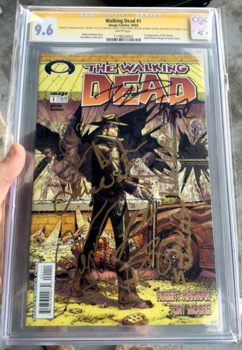 CGC The Walking Dead 1 96 SS 11 Sigs by CastCreatorArtist  Black Label 