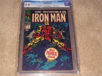 IRON MAN 1  1968  CGC UNIVERSAL 90 ORIGIN OF IRON MAN RETOLD