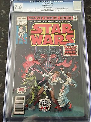 Star Wars 4 Comic 1977  CGC  70  Rare 35 cent cover