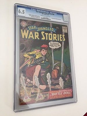 STAR SPANGLED WAR STORIES 84 CGC 65 1st Appearance Mademoiselle Marie DC Comics
