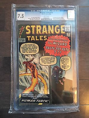 Strange Tales  110 CGC 75 White pages 1st app of Doctor Strange MOVIE LK