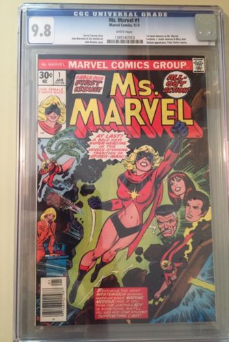 Ms Marvel  1 CGC 98 Msmarvel 1 CGC 98