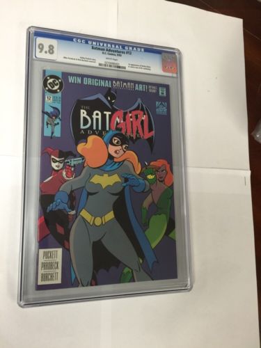 The Batman Adventures 12 Cgc 98 White Pages Perfect Centering 1St First Harley