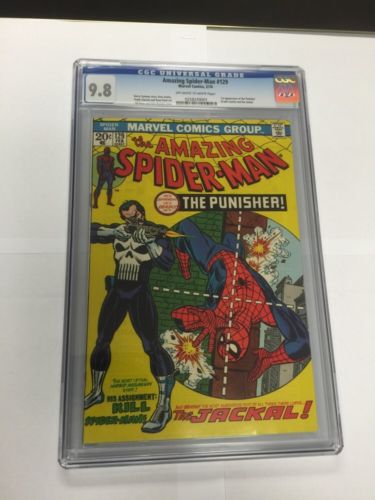 Amazing SpiderMan 129 Cgc 98 Off White To White Pages