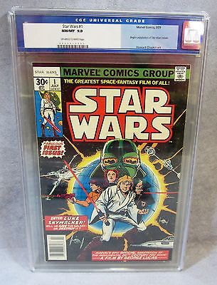 STAR WARS 1  A New Hope movie adaptation CGC 98 NMMT Marvel Comics 1977