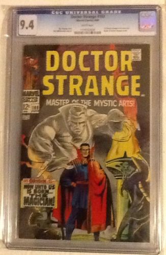 DOCTOR STRANGE 169 CGC 94 WHITE PAGES 1968