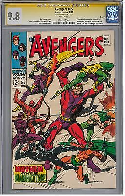 Avengers 55 CGC 98 Stan Lee Signature Series Curator Copy W 1st Ultron