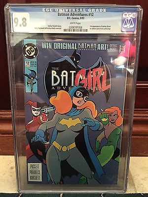 BATMAN ADVENTURES 12 CGC 98 NMMT 1ST APP OF HARLEY QUINN