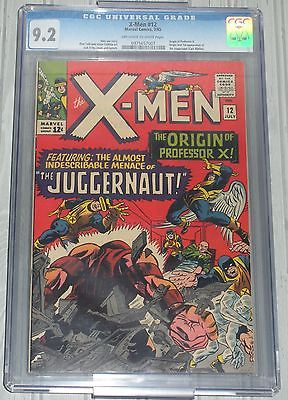 The XMen 12 CGC 92 Jul 1965 Marvel