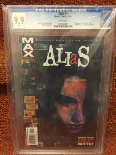 Alias 1 first print cgc 99 not 98 first Jessica Jones Netflix