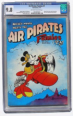 AIR PIRATES 1 CGC Graded 98 Hell Comics July1971 Gary Hallgren Dan ONeill