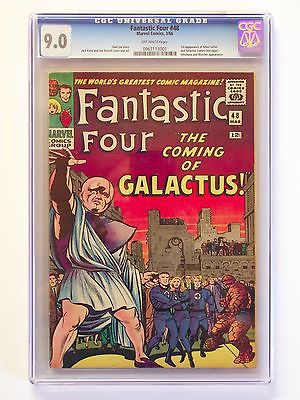 Fantastic Four 48 Mar 1966 Marvel CGC 90