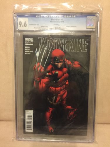 Wolverine 1 Deadpool Variant CGC 96 1110