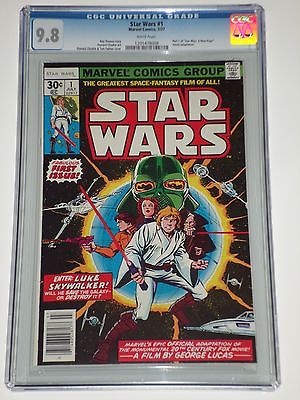 Star Wars 1 Jul 1977 Marvel CGC Graded 98 Part 1 of A New Hope Adaptation