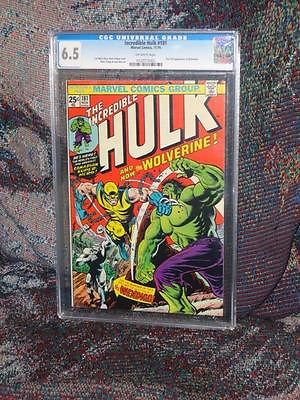 Incredible Hulk 181 CGC 65 F 1st Full Wolverine