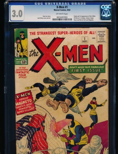 XMen  1 CGC 30 OFFWHITE Pgs