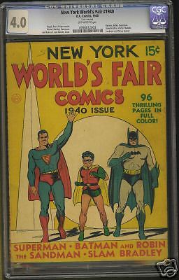 New York Worlds FairMay 1940 CGC40