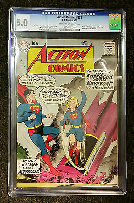 ACTION COMICS 252 CGC 50 1ST APPEARANCE OF SUPERGIRL METALLO