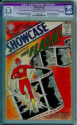 Showcase 4 CGC 35R  1st Flash