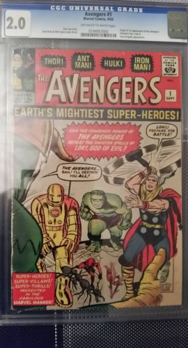 Avengers 1 cgc 20