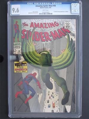 Amazing SpiderMan 48 MARVEL 1967  CGC 96 NM 1st Ap Blackie Drago as Vulture