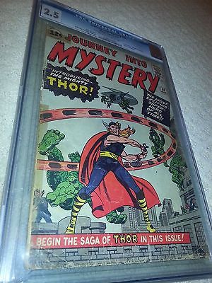 Journey into Mystery 83 CGC 25 1st app of Thor Dr Don Blake OWWHITE pages
