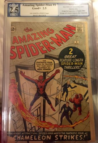 Amazing Spiderman 1 25 Complete And UnRestored Pgx Like Cgc Key Comic Book
