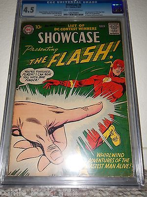 Showcase 8 CGC 45  DC 1957 Silver Age  Key Issue  2nd Appearance of Flash