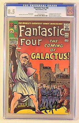 Fantastic Four 48 Mar 1966 CGC 85 First Silver Surfer and Galactus