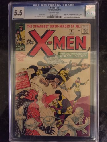 Uncanny Xmen 1 CGC 55