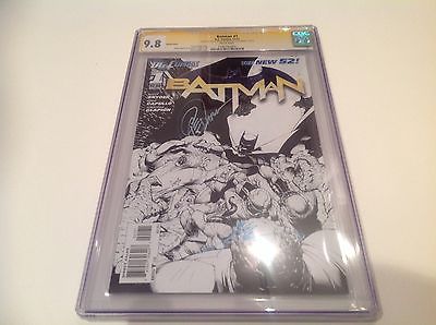 CGC 98 Batman 1 1200 Sketch variant signed by Greg Capullo and Jonathan Glapi