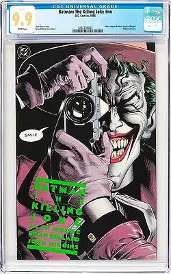 Batman The Killing Joke CGC 99 W MINT NOT JUST 98 1988 1st Print PRISTINE NN
