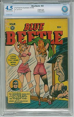 Fox Blue Beetle 54 SOTI Classic Kamen GGA Cover CBCS 45 RARE CBCS CGC