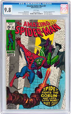 Amazing Spider Man 97 CGC 98 Highest Graded Copy