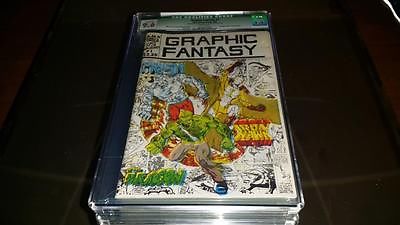 GRAPHIC FANTASY 1 CGC 96 SIGNED BY LARSEN KEYES HARRIS 1ST SAVAGE DRAGON RARE