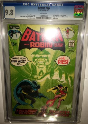 Batman 232 Cgc 98 WP