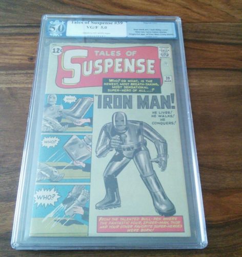 Tales of Suspense 39 Mar 1963 PGX 50 Like CGC Unrestored 1st Iron Man
