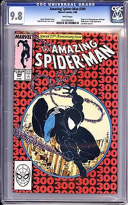 AMAZING SPIDERMAN 300 CGC 98  WHITE PAGES  1ST FULL APPEARANCE OF VENOM 