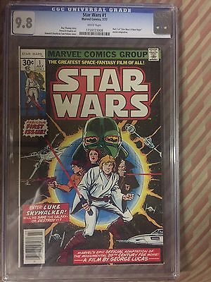 STAR WARS 1 1977 CGC 98 Marvel Comics Highest Grade  FREE SHIPPING