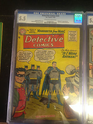 Batman Detective Comics 225 Martian Manhunter 1st app 55 CGC NICE RARE graded