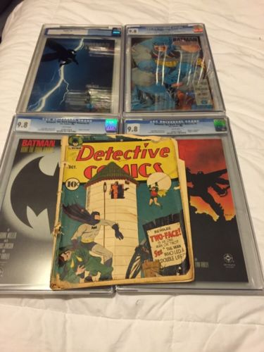 Batman The Dark Knight Returns Complete 14 Cgc All 98 And Detective Comics 68