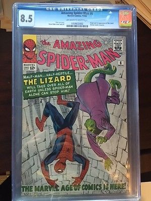 Amazing SpiderMan 6 CGC 85