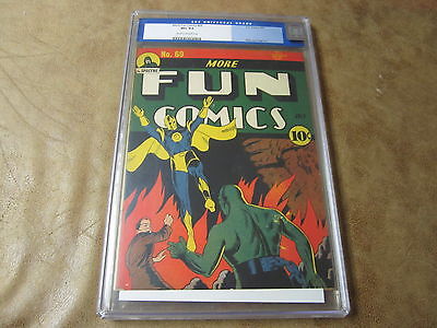 MORE FUN COMICS 69 CGC 85  ORIGINAL 1941  VERY VERY RARE