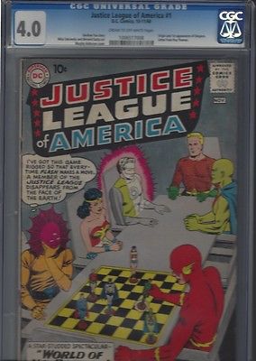 Justice League of America 1960 1 CGC 40